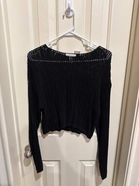 Tilly’s Full Tilt Black Knit Sweater